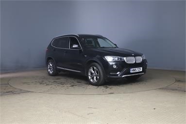 BMW X3 xDrive20d xLine 5dr Step Auto Diesel - BLACK - HN15TZY - 5 Door Estate