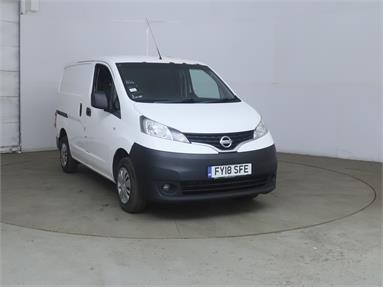 NISSAN NV200 DIESEL 1.5 dCi 110 Acenta Van Euro 6 Diesel - WHITE - FY18SFE - 6 Door Panel Van