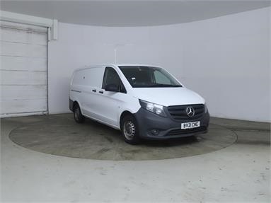 MERCEDES-BENZ VITO L2 DIESEL RWD 114CDI Progressive Van 9G-Tronic Diesel - WHITE - BV21CME - 5 Door Panel Van