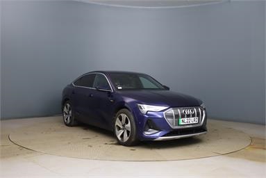AUDI E-TRON 300kW 55 Quattro 95kWh S Line 5dr Auto Electric - Blue - NL22LRZ - 5 Door Estate