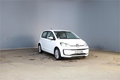 VOLKSWAGEN UP 1.0 Move Up 5dr Petrol - WHITE - NU69EBK - 5 Door Hatchback
