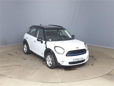 MINI COUNTRYMAN 1.6 Cooper D ALL4 5dr Diesel - White - YP60TCK - 5 Door Hatchback