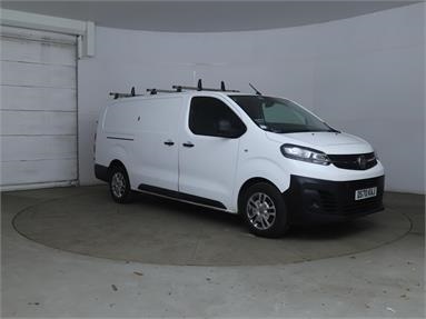 VAUXHALL VIVARO L2 DIESEL 2900 1.5d 100PS Dynamic H1 Van Diesel - WHITE - DS70KAJ - 6 Door Panel Van