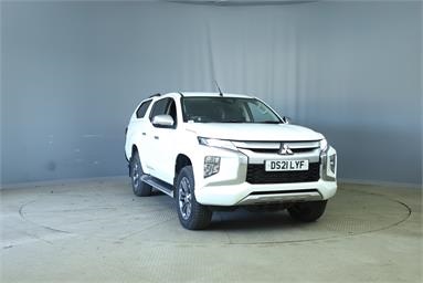 MITSUBISHI L200 DIESEL Double Cab DI-D 150 Barbarian 4WD Diesel - WHITE - DS21LYF - 5 Door Pick Up Body