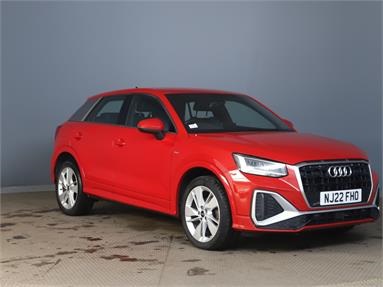 AUDI Q2 35 TFSI S Line 5dr S Tronic Petrol - RED - NJ22FHO - 5 Door Estate