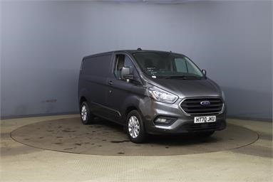 FORD TRANSIT CUSTOM 280 L1 DIESEL FWD 2.0 EcoBlue 130ps Low Roof Limited Van Diesel - GREY - HT70JKU - 5 Door Panel Van