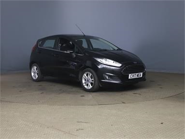 FORD FIESTA 1.0 EcoBoost Zetec 5dr Petrol - BLACK - CV17WEA - 5 Door Hatchback