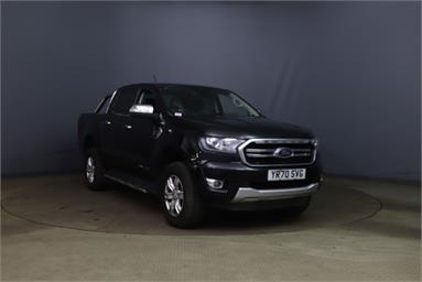 FORD RANGER DIESEL Pick Up Double Cab Limited 1 2.0 EcoBlue 170 Auto Diesel - BLACK - YR70SVG - 4 Door Pick Up Body