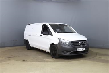 MERCEDES-BENZ VITO EXTRA LONG DIESEL 111CDI Van Diesel - WHITE - DC66VKT - 6 Door Panel Van