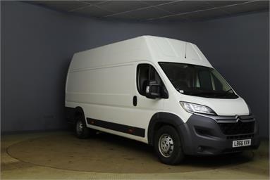 CITROEN RELAY 35 HEAVY L4 DIESEL 2.0 BlueHDi H3 Van 130ps Enterprise Diesel - WHITE - LB66VXV - 5 Door Panel Van