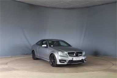 MERCEDES-BENZ C CLASS C220 CDI BlueEFFICIENCY AMG Sport 2dr Auto Diesel - SILVER - LS12GGY - 2 Door Coupe