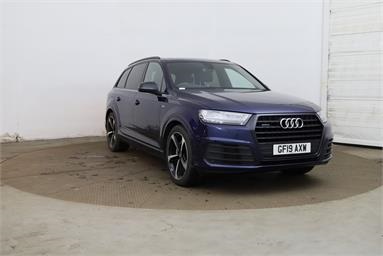 AUDI Q7 50 TDI Quattro Black Edition 5dr Tiptronic Diesel - BLUE - GF19AXW - 5 Door Estate