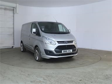 FORD TRANSIT CUSTOM 270 L1 DIESEL FWD 2.2 TDCi 125ps Low Roof Limited Van Diesel - SILVER - BN16VYL - 5 Door Panel Van