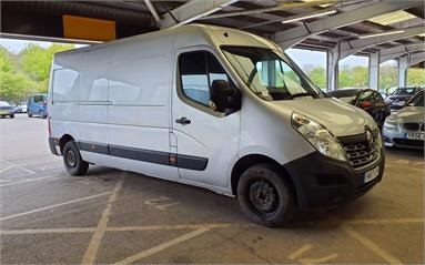 RENAULT MASTER LWB DIESEL FWD LM35dCi 110 Business Medium Roof Van Diesel - GREY - HV17UYK - 5 Door Panel Van