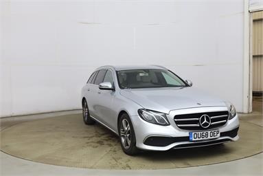 MERCEDES-BENZ E CLASS E220d SE 5dr 9G-Tronic Diesel - SILVER - OU68OEP - 5 Door Estate