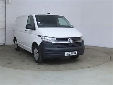 VOLKSWAGEN TRANSPORTER T28 SWB DIESEL 2.0 TDI 110 Startline Business Van Diesel - WHITE - RK23WVA - 5 Door Panel Van