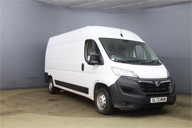 VAUXHALL MOVANO 3500 L3 DIESEL FWD 2.2 Turbo D 140ps H2 Van Prime Diesel - WHITE - DL72MHM - 5 Door Panel Van