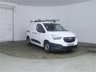 VAUXHALL COMBO CARGO L1 DIESEL 2300 1.6 Turbo D 100ps H1 Edition Van Diesel - WHITE - FE19UOO - 6 Door Panel Van