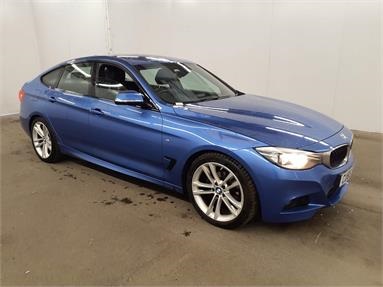 BMW 3 SERIES 320d [190] M Sport 5dr Step Auto [Business Media] Diesel - BLUE - CU65SKD - 5 Door Hatchback