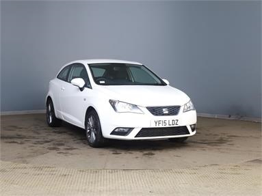 SEAT IBIZA 1.2 TSI I TECH 3dr Petrol - WHITE - YF15LDZ - 3 Door Hatchback