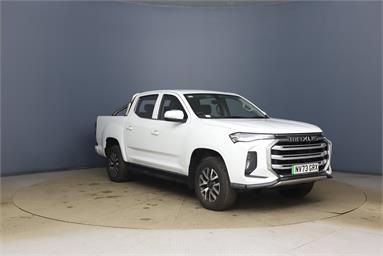 MAXUS T90 ELECTRIC 130kW Elite Double Cab Pickup 88.5kWh Auto Electric - WHITE - NV73GRX - 4 Door Pick Up Body