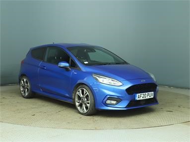 FORD FIESTA 1.0 EcoBoost 140 ST-Line X Edition 3dr Petrol - Blue - AF20PUV - 3 Door Hatchback