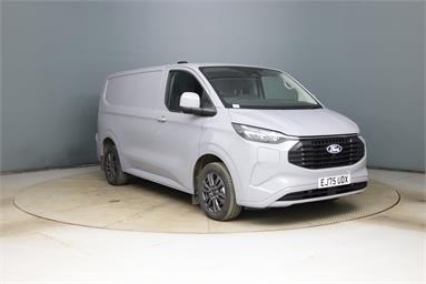 FORD TRANSIT CUSTOM 320 L1 PETROL FWD 2.5 PHEV 232ps H1 Van Limited Auto Petrol PHEV - GREY - EJ75UDX - 5 Door Panel Van