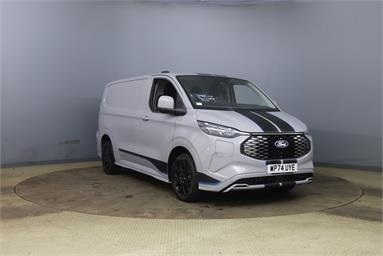 FORD E-TRANSIT CUSTOM 320 L1 RWD 160kW 65kWh H1 Van Sport Auto Electric - GREY - WP74UYE - 5 Door Panel Van