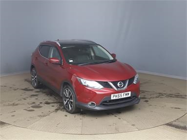 NISSAN QASHQAI 1.5 dCi Tekna [Non-Panoramic] 5dr Diesel - RED - PK65FMM - 5 Door Hatchback