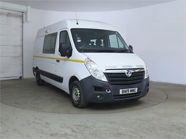 VAUXHALL MOVANO 35 L2 DIESEL FWD 2.3 CDTI H2 Van 130ps Diesel - WHITE - BN19WWG - 5 Door Messing Unit