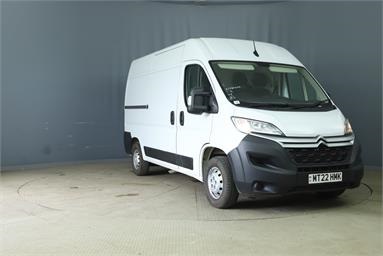 CITROEN RELAY 35 L2 DIESEL 2.2 BlueHDi H2 Van 140ps Enterprise H2 L2 Diesel - WHITE - MT22HMK - 6 Door Panel Van