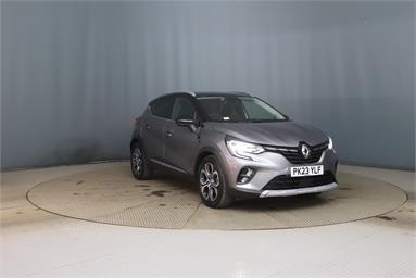 RENAULT CAPTUR 1.6 E-Tech full hybrid 145 Techno 5dr Auto Petrol/Hybrid - GREY AND BLACK - PK23YLF - 5 Door Hatchback
