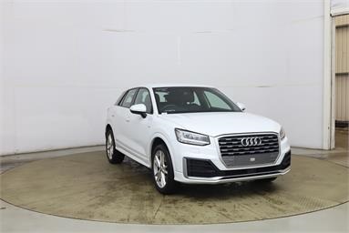 AUDI Q2 30 TFSI S Line 5dr Petrol - WHITE - P6VCK - 5 Door Estate