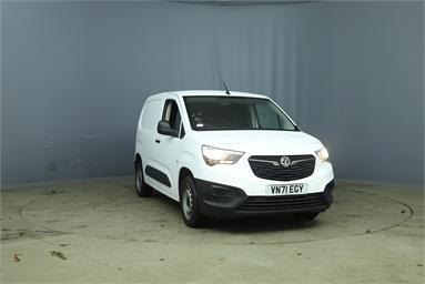 VAUXHALL COMBO CARGO L1 DIESEL 2300 1.5 Turbo D 100ps H1 Dynamic Van Low Roof SWB Diesel - WHITE - VN71EGY - 5 Door Panel Van