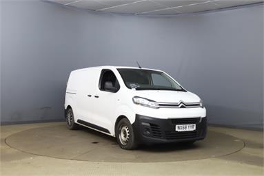 CITROEN DISPATCH M DIESEL 1000 1.6 BlueHDi 115 Van Enterprise Diesel - WHITE - NX68YYR - 6 Door Panel Van