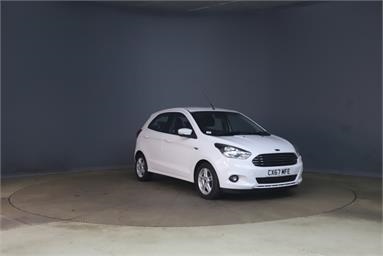 FORD KA+ 1.2 Zetec 5dr Petrol - White - CX67MFE - 5 Door Hatchback