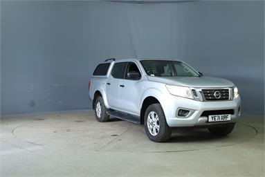 NISSAN NAVARA DIESEL Double Cab Pick Up Acenta 2.3dCi 163 TT 4WD Diesel - SILVER - YE71NRF - 4 Door Pick Up Body