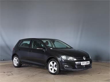 VOLKSWAGEN GOLF 1.6 TDI 105 Match 5dr Diesel - BLACK - BP15DHN - 5 Door Hatchback
