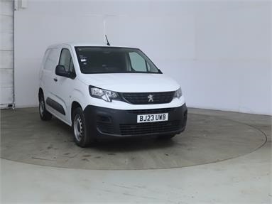 PEUGEOT PARTNER STANDARD DIESEL 1000 1.5 BlueHDi 100 Professional Premium + Van Diesel - Ice White - BJ23UWB - 5 Door Panel Van