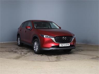 MAZDA CX-5 2.0 e-Skyactiv G MHEV Centre-Line 5dr Auto Petrol - RED - YN73KYK - 5 Door Estate