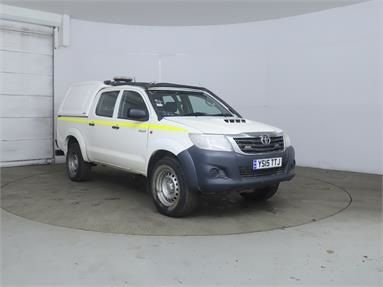 TOYOTA HILUX DIESEL Active D/Cab Pick Up 2.5 D-4D 4WD 144 Diesel - WHITE - YS15TTJ - 4 Door Pick Up Body