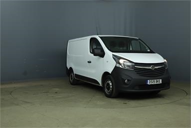 VAUXHALL VIVARO L1 DIESEL 2700 1.6CDTI 120PS H1 Van H1 L1 Diesel - WHITE - DS19BKE - 5 Door Panel Van
