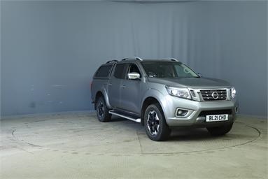NISSAN NAVARA DIESEL Double Cab Pick Up Tekna 2.3dCi 190 TT 4WD Auto Diesel - GREY - BL21CHD - 5 Door Pick Up Body