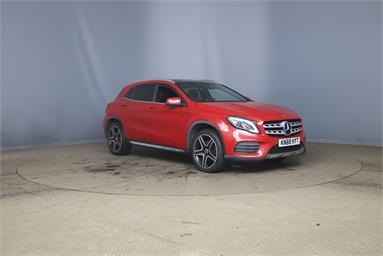 MERCEDES-BENZ GLA GLA 220d 4Matic AMG Line Prem Plus 5dr Auto Diesel - RED - KN68HYT - 5 Door Estate