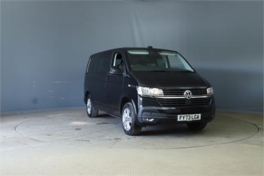 VOLKSWAGEN TRANSPORTER T32 SWB DIESEL 2.0 TDI 150 Highline Kombi Van DSG H1 L1 5 Seats Diesel - BLACK - FY73LGA - 4 Door Window Van