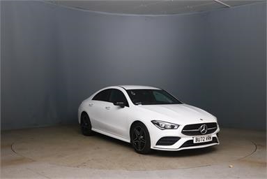MERCEDES-BENZ CLA CLA 180 AMG Line Premium 4dr Tip Auto Petrol - WHITE - BU72VRN - 4 Door Coupe