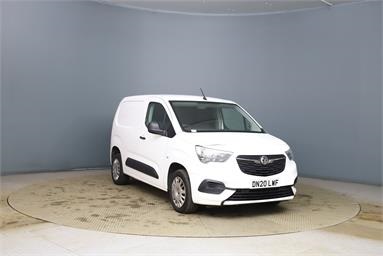 VAUXHALL COMBO CARGO L1 DIESEL 2300 1.5 Turbo D 100ps H1 Sportive Van Diesel - WHITE - DN20LWF - 5 Door Panel Van