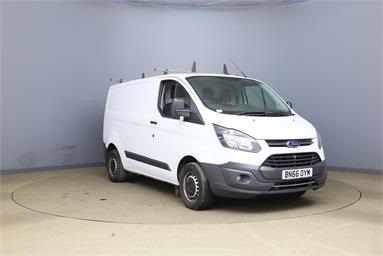 FORD TRANSIT CUSTOM 270 L1 DIESEL FWD 2.0 TDCi 105ps Low Roof Van Diesel - WHITE - BN66OYM - Panel Van