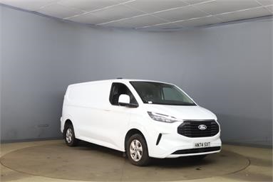FORD TRANSIT CUSTOM 300 L2 DIESEL FWD 2.0 EcoBlue 136ps H1 Van Limited Diesel - WHITE - HN74SXT - 5 Door Panel Van