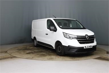 RENAULT TRAFIC SWB DIESEL SL28 Blue dCi 130 Business+ Van Diesel - WHITE - NL22WDN - 5 Door Panel Van